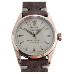 Mens Rolex Oyster Perpetual Ref 6334 Gold Capped Automatic 1960s RA321