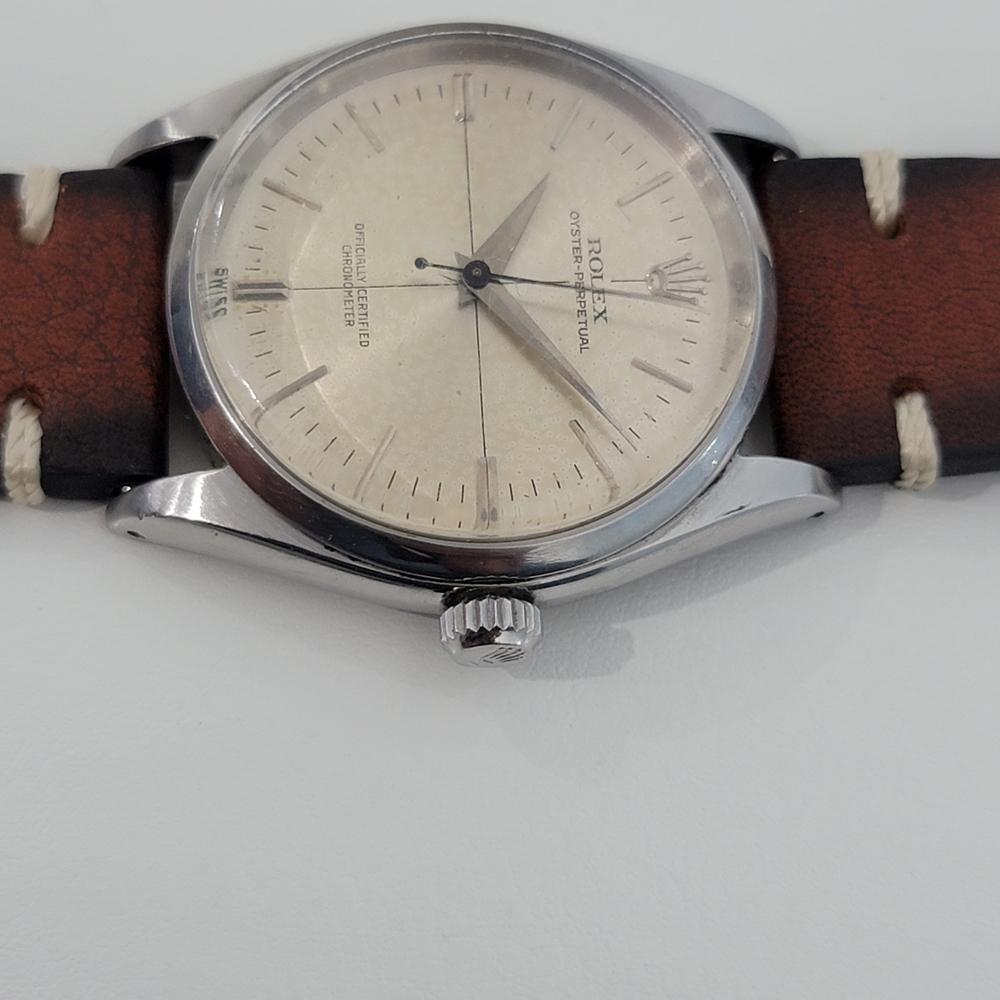 Mens Rolex Oyster Perpetual Ref 6564 Automatic 1950s Swiss Vintage RA224B 1
