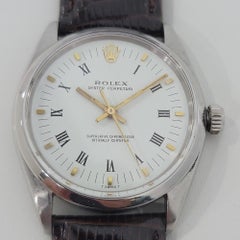 Mens Rolex Oyster Perpetual Ref 6564 Automatic 1950s Swiss Vintage RJC146B
