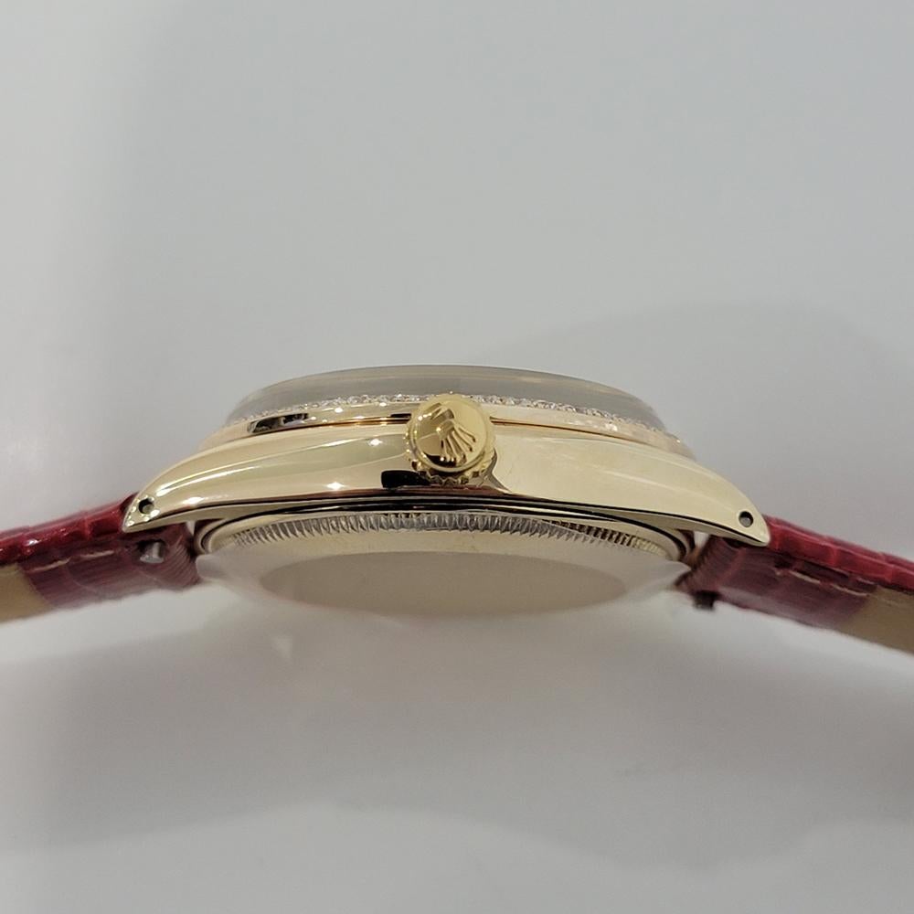 Herren Rolex Oyster Perpetual Ref 6564 Diamant-Zifferblatt Automatik 1950er Jahre RA150 6