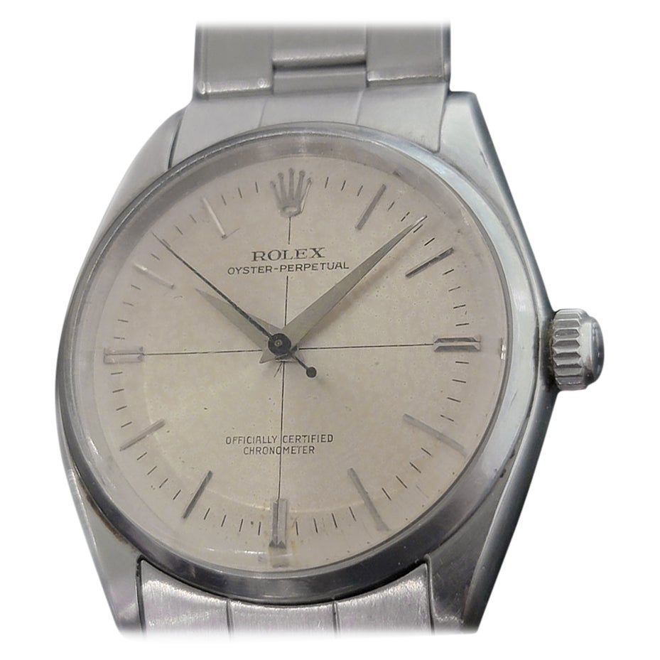 Rolex Oyster Perpetual Ref 6564 Automatik, ca. 1950er Jahre Schweizer Vintage RA224