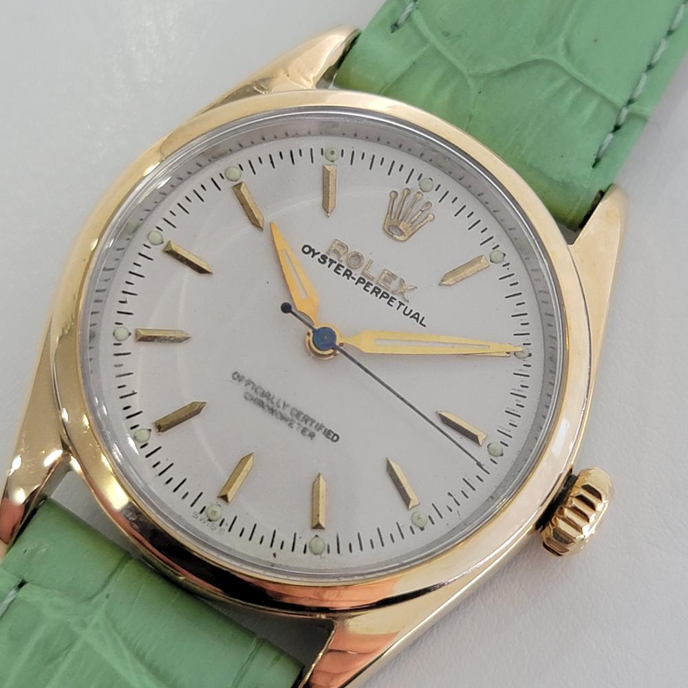 men's rolex oyster perpetual gold