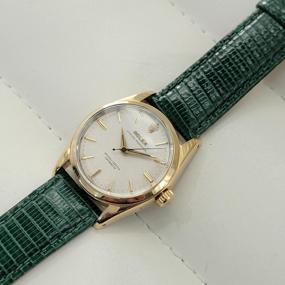 Mens Rolex Oyster Perpetual Ref 6634 Gold Capped Automatic 1950s Vintage RA237B 2