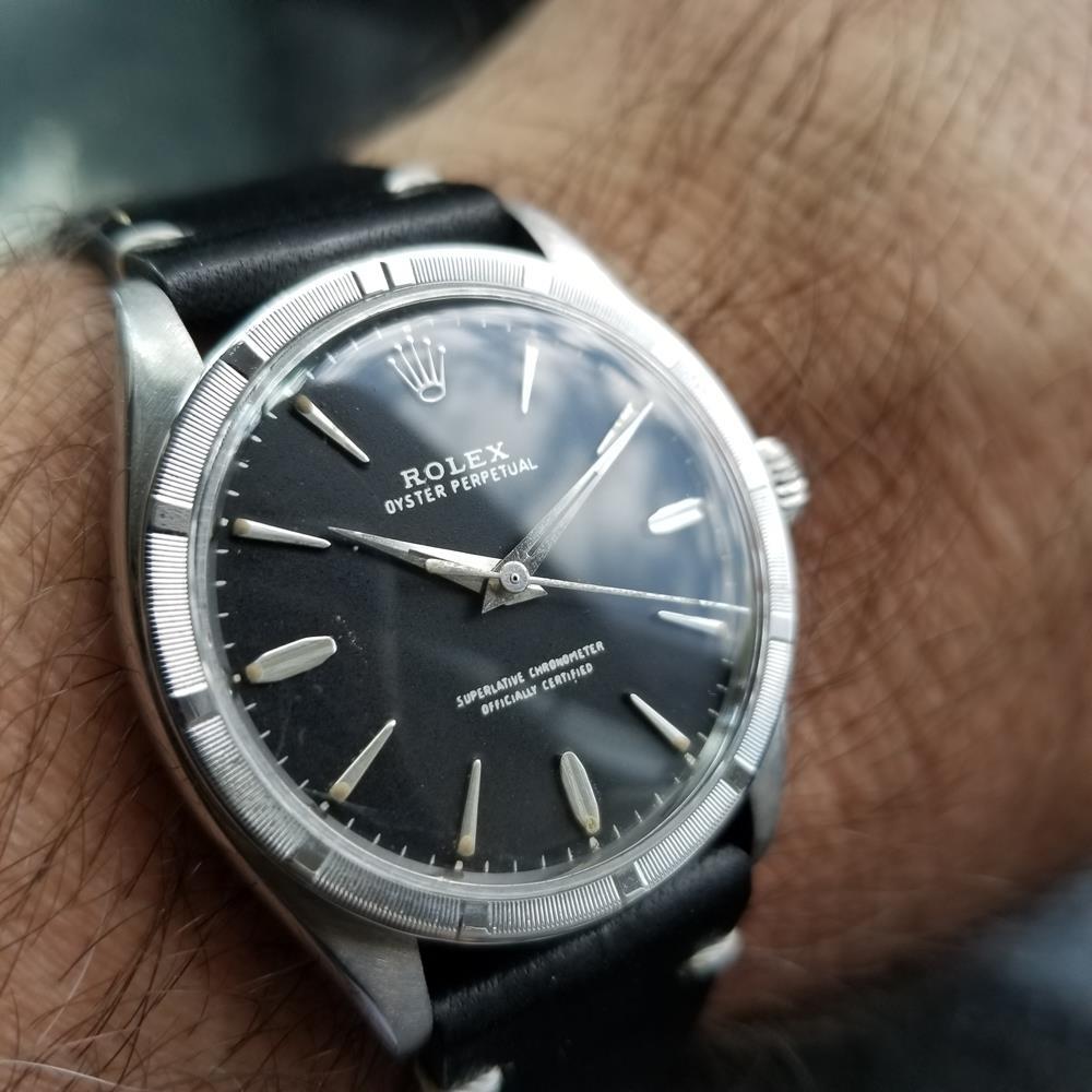 Mens Rolex Oyster Perpetual Ref.1007 Automatic, c.1960s Vintage LV921BLK 7