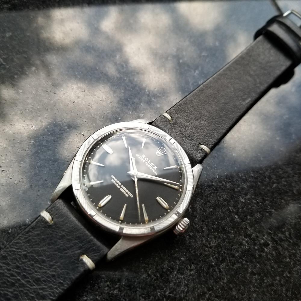 Mens Rolex Oyster Perpetual Ref.1007 Automatic, c.1960s Vintage LV921BLK 1