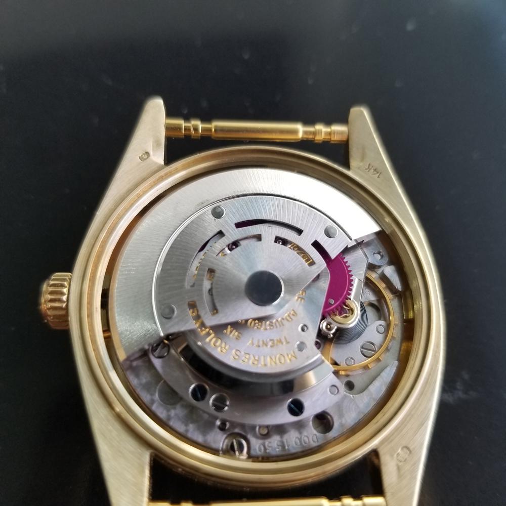 Men’s Rolex Oyster perpetual Ref.1503 14 Karat Gold Automatic, circa 1970s RA149 5