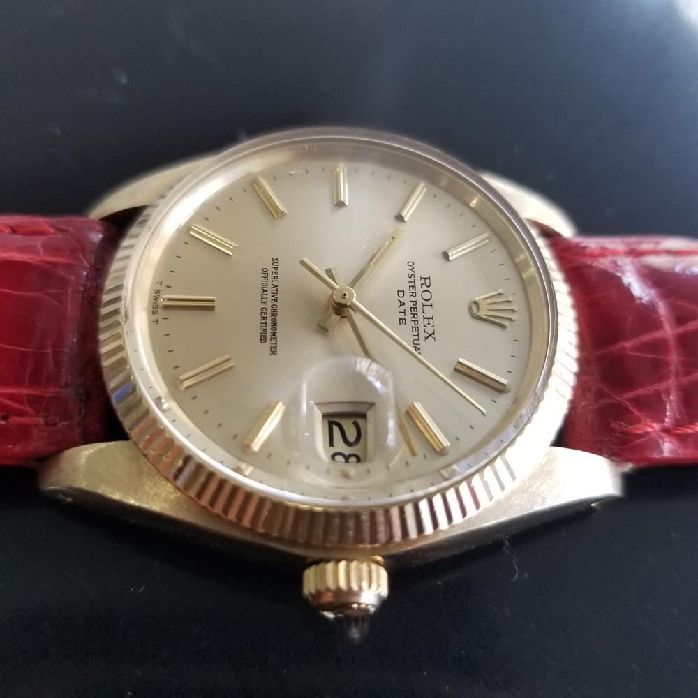 Men's Rolex Oyster perpetual Ref.1503 14k Gold Automatic, circa 1970s RA149RED 1