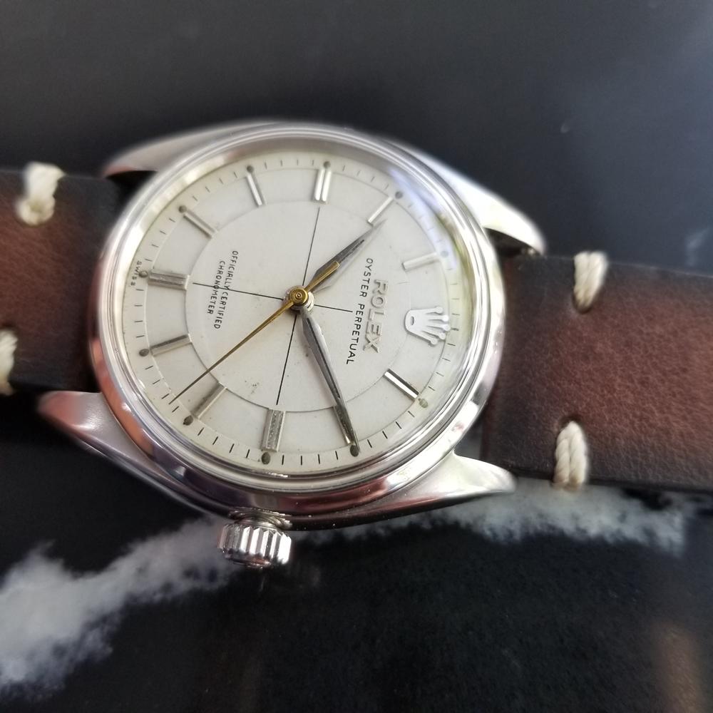 Men's Rolex Oyster Perpetual Ref.6564 Automatic, c.1950s Swiss Vintage RA139 2