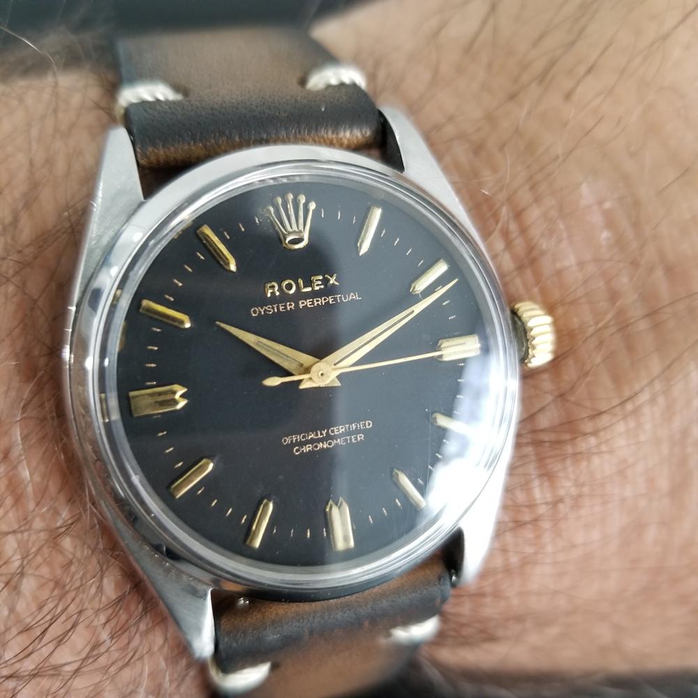 Mens Rolex Oyster Perpetual Ref.6564 Automatic, c.1950s Vintage RA140BRN 6