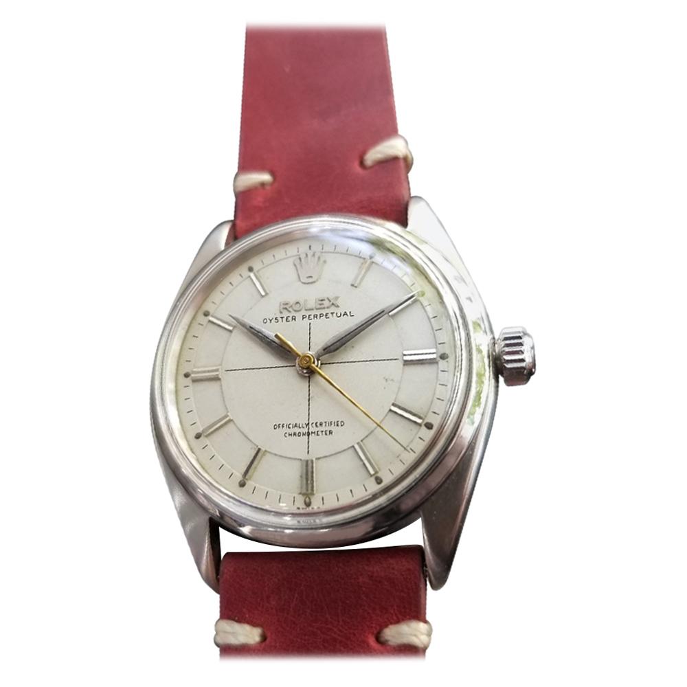 Men's Rolex Oyster Perpetual Ref.6564 Automatic, c.1950s Vintage RA139RED
