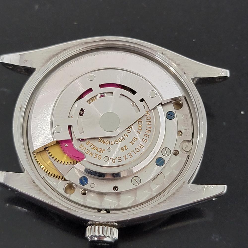 Mens Rolex Oyster Precision 1002 Air King Automatic 1960s w Paper RA249B 3