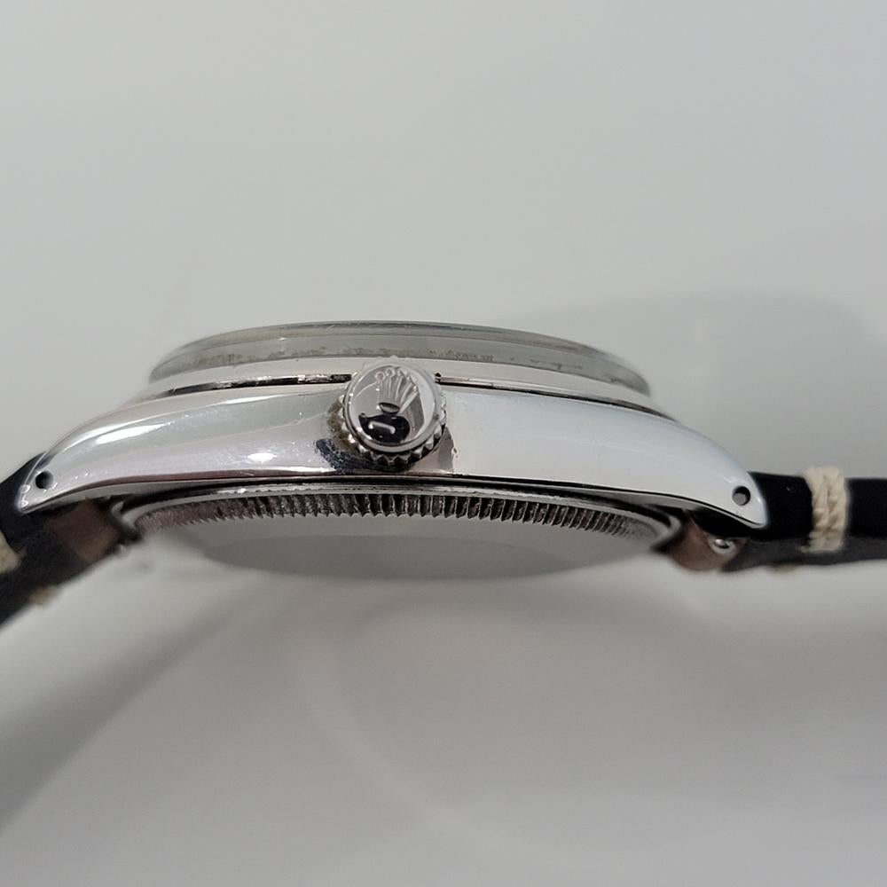 Mens Rolex Oyster Precision 1002 Air King Automatic 1960s w Paper RA249B 1