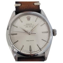 Mens Rolex Oyster Precision 1002 Air King Automatic 1960s w Paper RA249B
