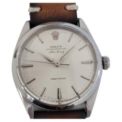 Herren Rolex Oyster Precision 1002 Air King Automatik 1960er Jahre mit Papier RA249B für Herren