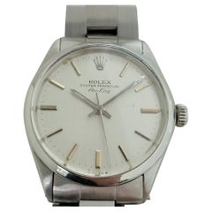 Mens Rolex Oyster Precision 5500 Air King 1970s Automatic Vintage RA253