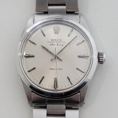 Herren Rolex Oyster Precision 5500 Air King 34m Automatik 1960er Jahre Alle Original RA476
