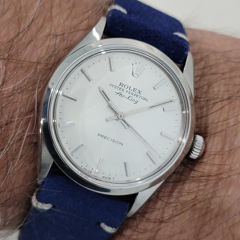 Mens Rolex Oyster Precision 5500 Air King 34m Automatic 1960s Vintage NA141B 9