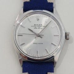Mens Rolex Oyster Precision 5500 Air King 34m Automatic 1960s Vintage NA141B