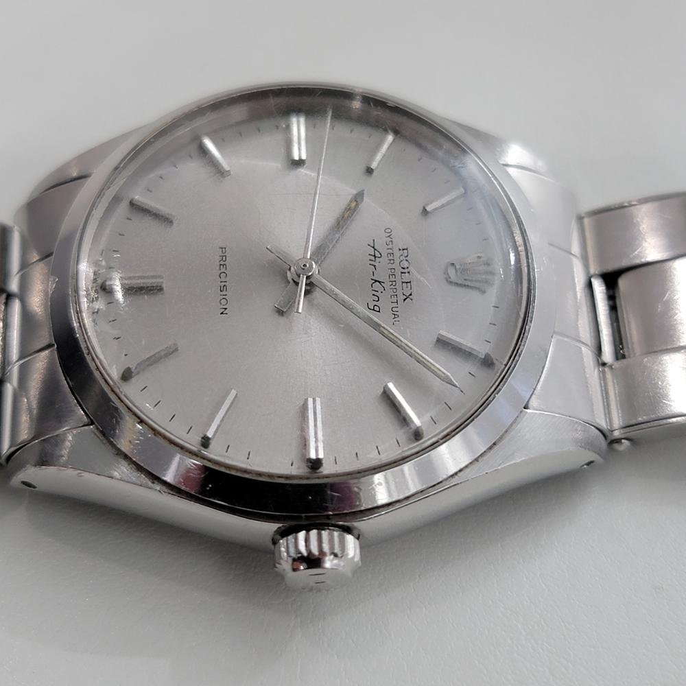 Men's Mens Rolex Oyster Precision 5500 Air King 34m Automatic 1970s All Original NA142