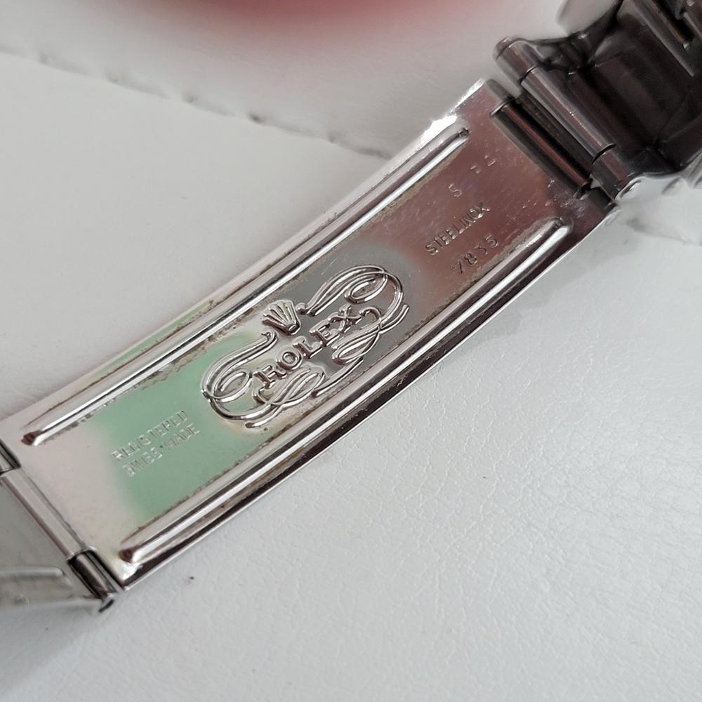 Mens Rolex Oyster Precision 5500 Air King 34m Automatic 1970s All Original NA142 5