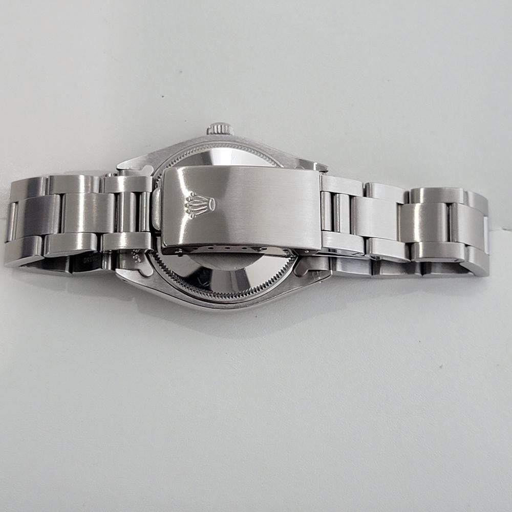Mens Rolex Oyster Precision 5500 Air King 34m Automatic 1970s All Original RA493 For Sale 6