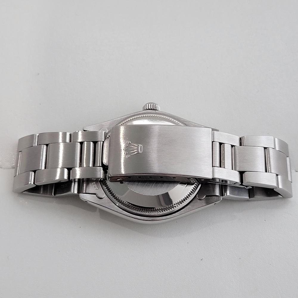 Mens Rolex Oyster Precision 5500 Air King 34m Automatic 1970s All Original RA505 For Sale 7