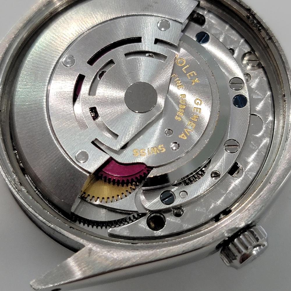 Mens Rolex Oyster Precision 5500 Air King 34m Automatic 1970s All Original RA505 For Sale 8