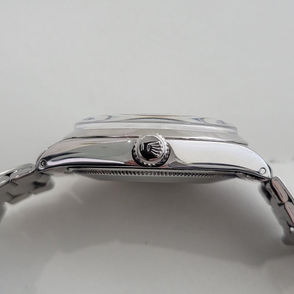 Mens Rolex Oyster Precision 5500 Air King 34m Automatic 1970s All Original RA477 For Sale 2