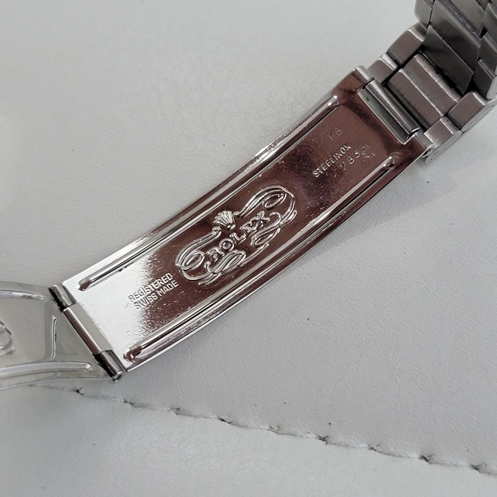 Mens Rolex Oyster Precision 5500 Air King 34m Automatic 1970s All Original RA477 For Sale 4