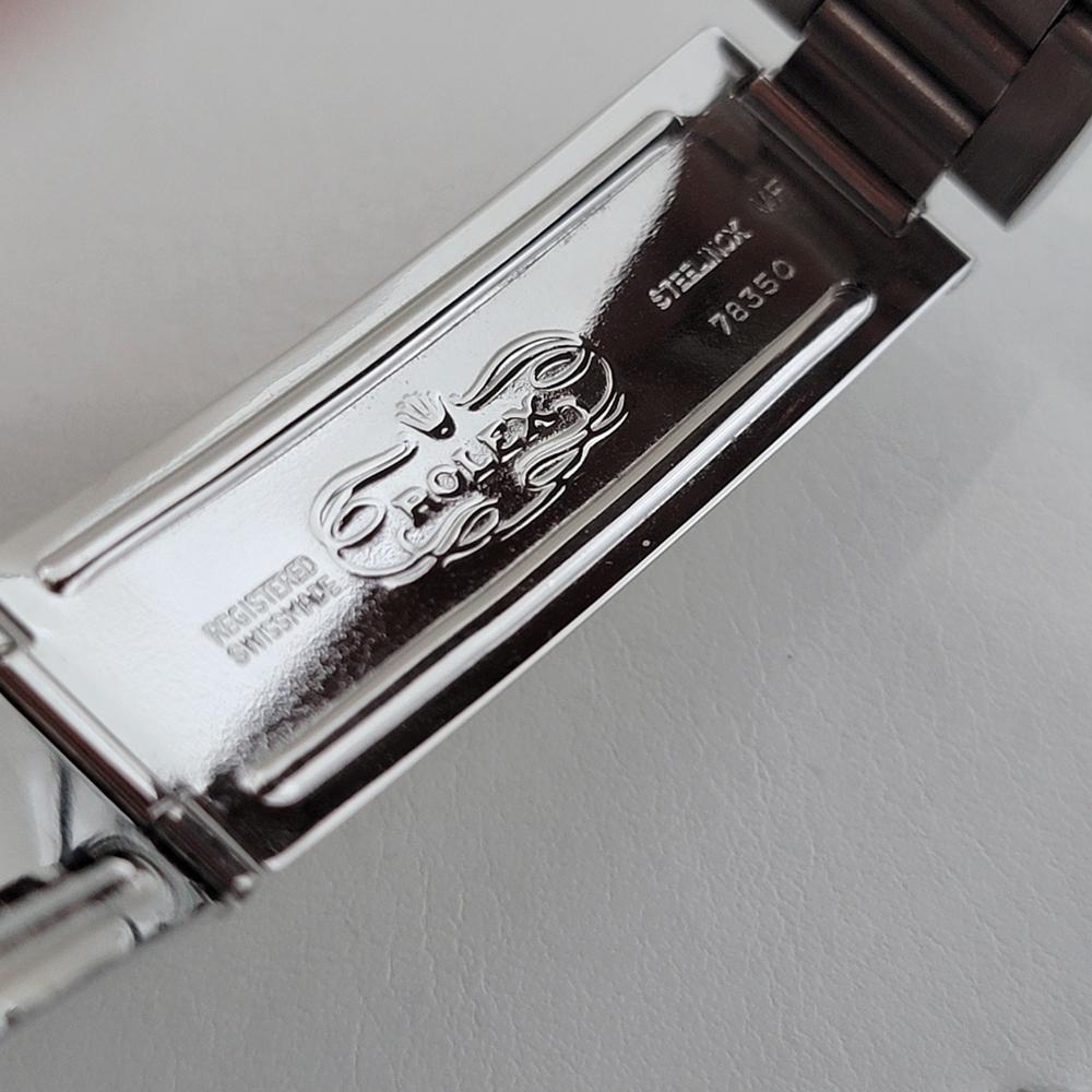 Mens Rolex Oyster Precision 5500 Air King 34m Automatic 1970s All Original RA493 For Sale 5