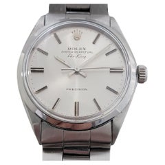 Mens Rolex Oyster Precision 5500 Air King 34m Automatic 1970s All Original RA477