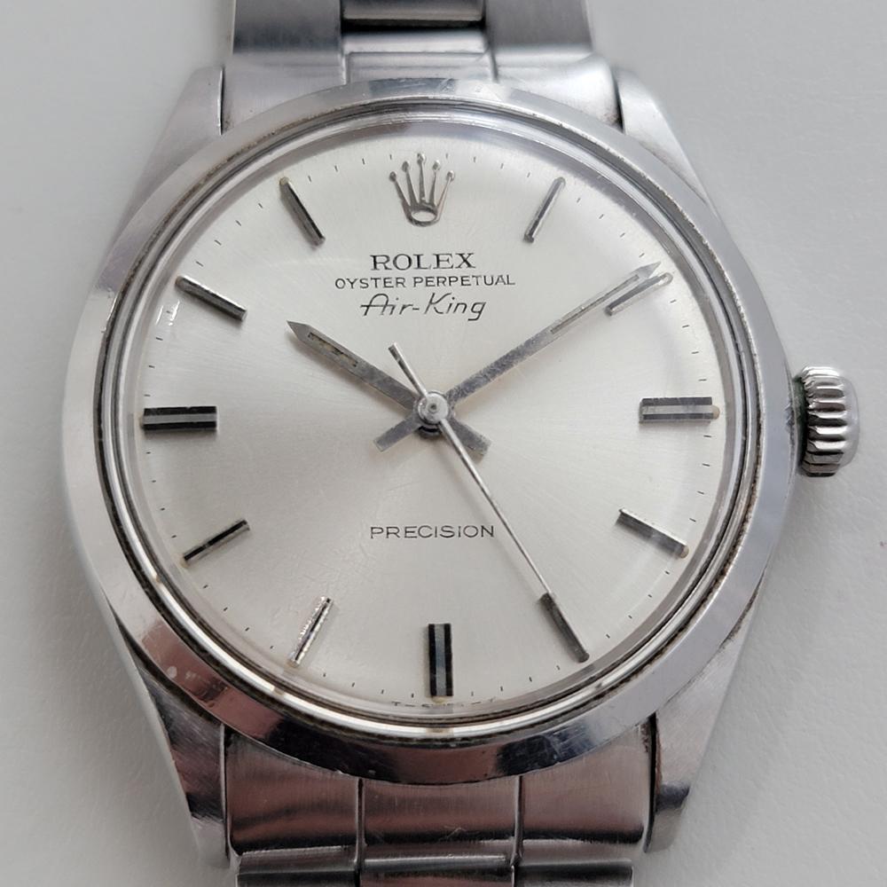 Timeless icon, Men's all-stainless steel Rolex Oyster 