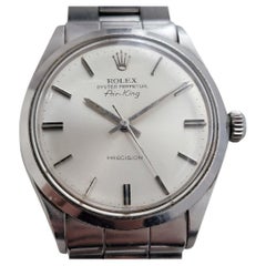 Mens Rolex Oyster Precision 5500 Air King 34m Automatic 1970s Vintage NA140
