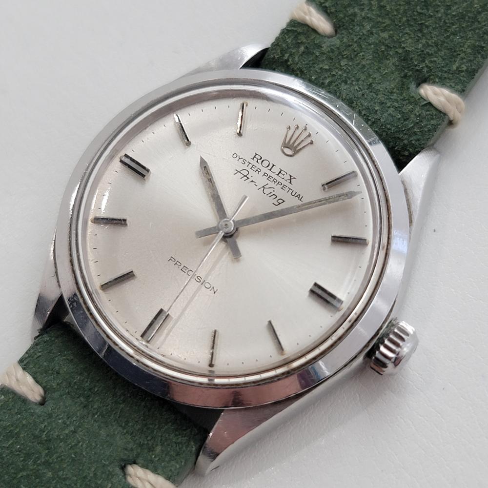 Men's Mens Rolex Oyster Precision 5500 Air King 34m Automatic 1970s Vintage NA140G