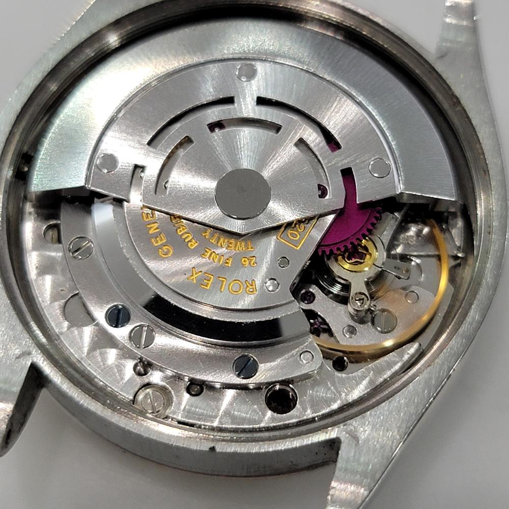 Mens Rolex Oyster Precision 5500 Air King 34m Automatic 1970s Vintage RA493B For Sale 7