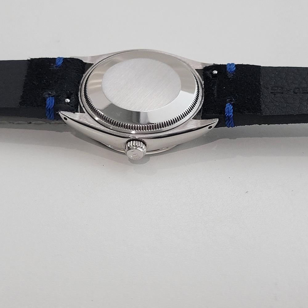 Mens Rolex Oyster Precision 5500 Air King 34m Automatic 1970s Vintage RA505B For Sale 6