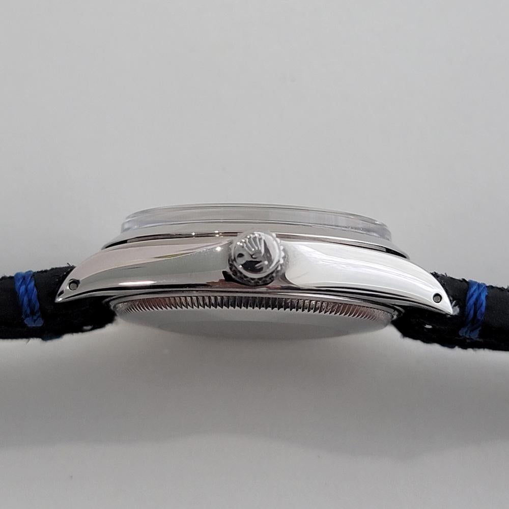 Mens Rolex Oyster Precision 5500 Air King 34m Automatic 1970s Vintage RA505B For Sale 5