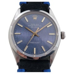 Mens Rolex Oyster Precision 5500 Air King 34m Automatic 1970s Vintage RA505B