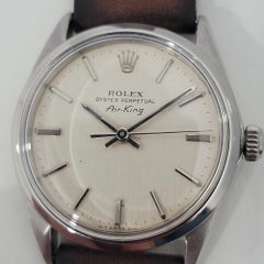 Mens Rolex Oyster Precision 5500 Air King Automatic 1960s Vintage RJC131
