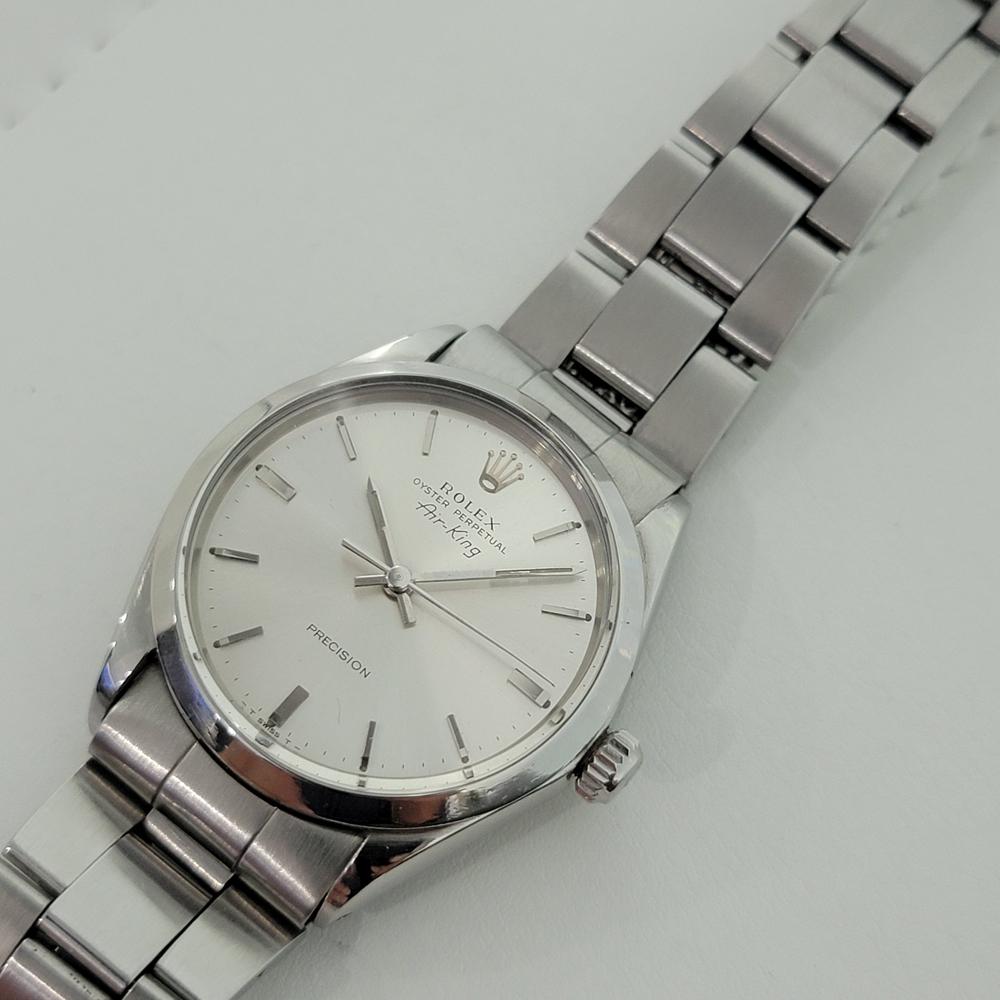 Herren Rolex Oyster Precision 5500 Air King Automatik 1960er Jahre Vintage RJC170 2