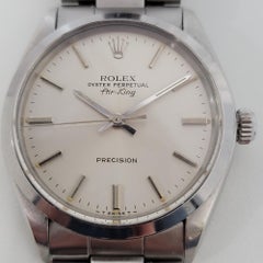 Mens Rolex Oyster Precision 5500 Air King Automatic, 1970s Vintage RJC190