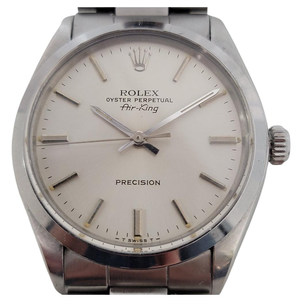 Mens Rolex Oyster Precision 5500 Air King Automatic, 1970s Vintage RJC190