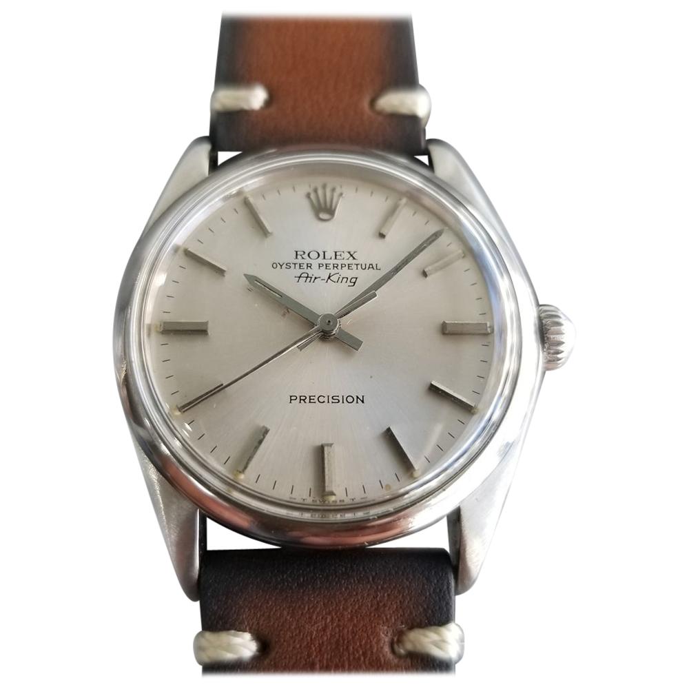 Mens Rolex Oyster Precision 5500 Air-King Automatic, c.1970s Vintage RA133