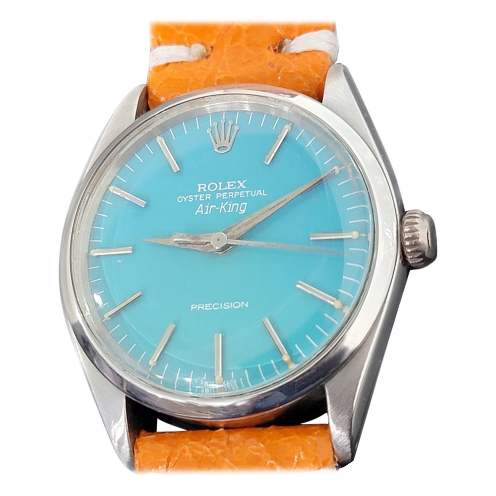 Mens Rolex Oyster Precision Air-King Ref 1005 Automatic 1960s Swiss RA173