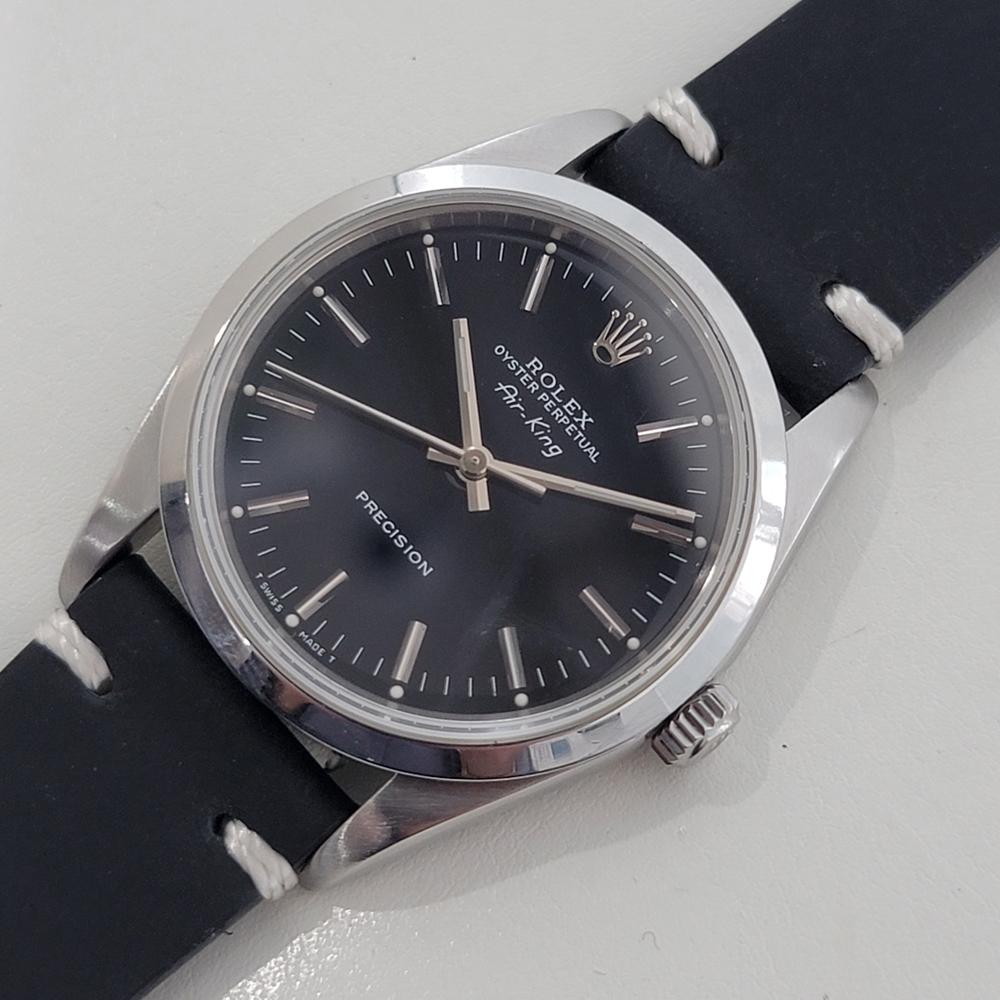 Men's Mens Rolex Oyster Precision Ref 14000 Air King 34m Automatic 1990s RA492B