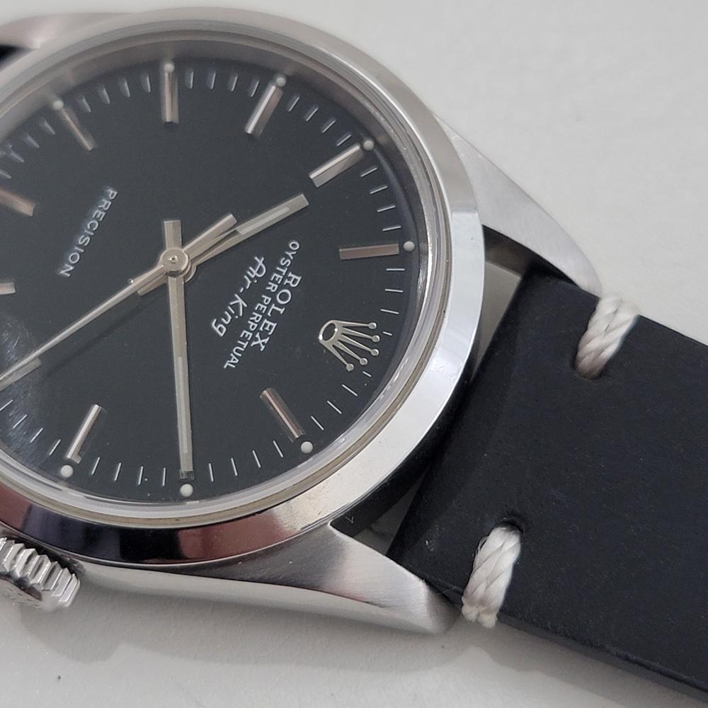Mens Rolex Oyster Precision Ref 14000 Air King 34m Automatic 1990s RA492B 2