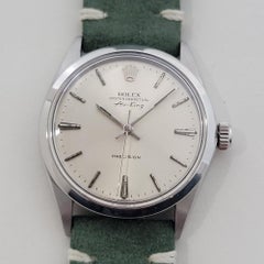 Herren Rolex Oyster Precision Ref 5500 Air King 34m Automatik 1960er Jahre Vintage RA476B