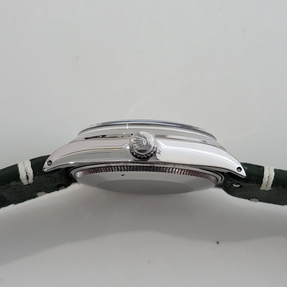 Mens Rolex Oyster Precision Ref 5500 Air King 34m Automatic 1960s Vintage RA476B 5