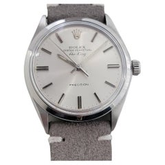 Rolex Oyster Precision Uomo Ref 5500 Air King 34m Automatico Anni '70 Vintage RA477B