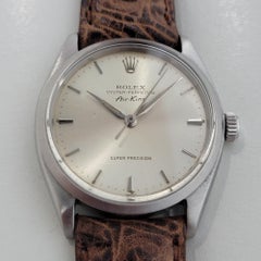 Mens Rolex Oyster Precision Ref 5500 Air King Automatic 1960s Swiss RA340
